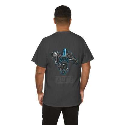 2JZ-GTE backprint T-shirt - A must-have for car lovers with model gray