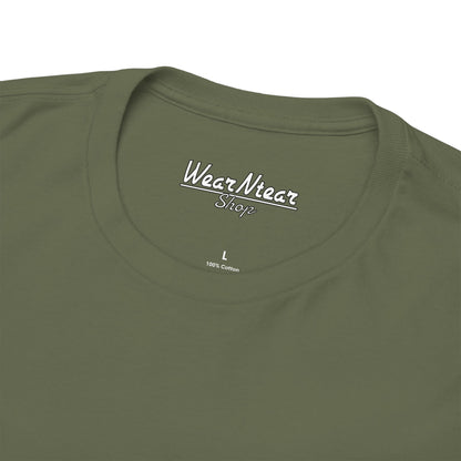 There Goes The Warranty backprint T-shirt - Gift for automotive fans green