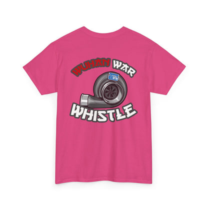 Wuhan War Whistle backprint T-shirt  pink