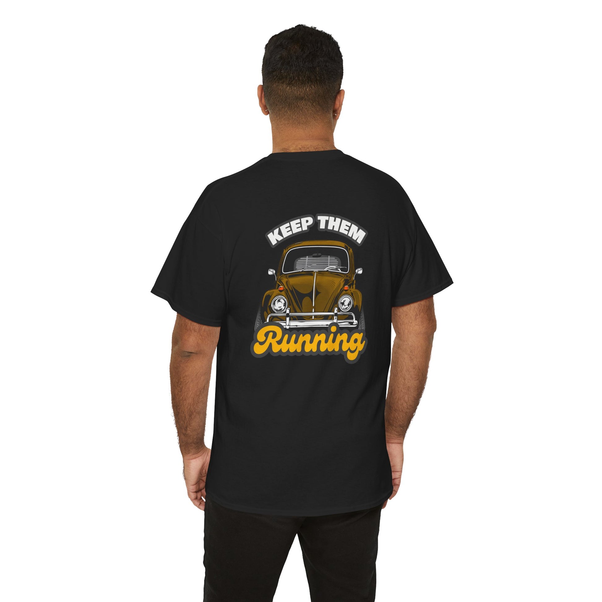 VW Beetle T-shirt - Perfect for vintage Volkswagen enthusiasts black