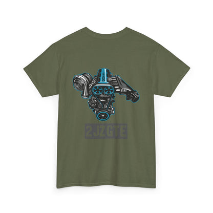 2JZ-GTE engine T-shirt - Ideal for Toyota fans and tuners green