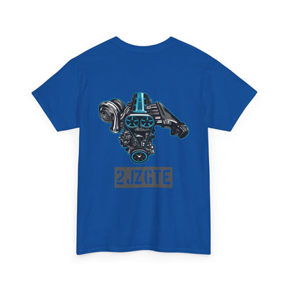 2JZ-GTE engine T-shirt - Ideal for Toyota fans and tuners royal blue