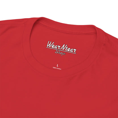 There Goes The Warranty backprint T-shirt - Gift for automotive fans red