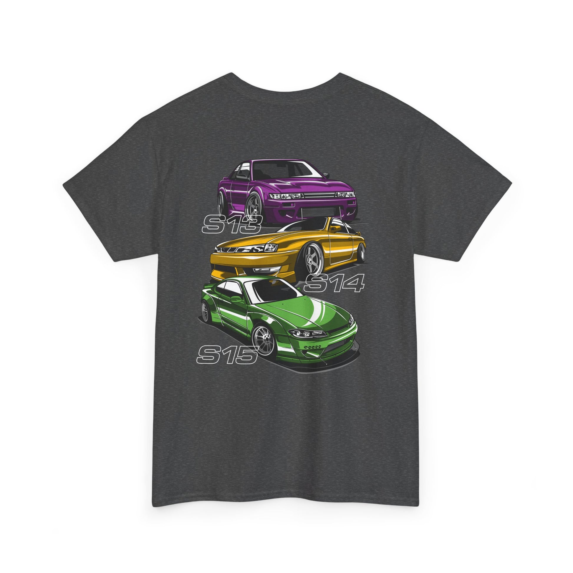 Nissan Silvia's T-shirt - Ideal for drifting and car fans gray