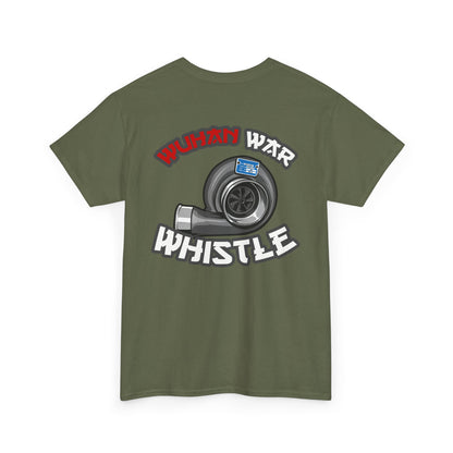 Wuhan War Whistle backprint T-shirt green