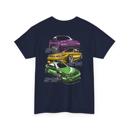 Nissan Silvia's T-shirt - Ideal for drifting and car fans navy blue