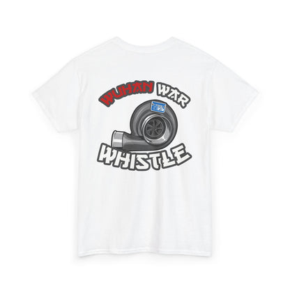 Wuhan War Whistle backprint T-shirt white