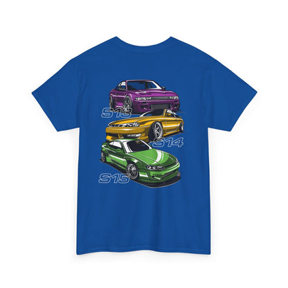 Nissan Silvia's T-shirt - Ideal for drifting and car fans blue