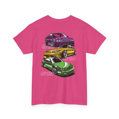 Nissan Silvia's T-shirt - Ideal for drifting and car fans pink